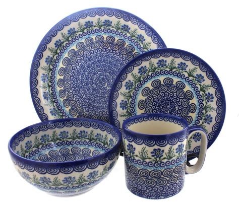 polish pottery dinner set